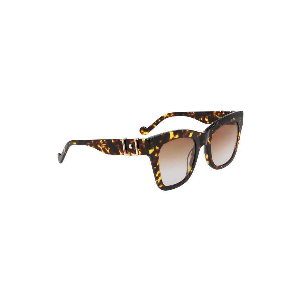 Gafas de sol de acetato marrón de Liu Jo