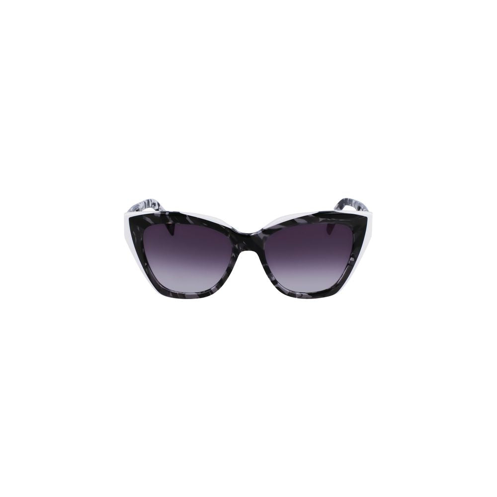 Gafas de sol de acetato blanco de Liu Jo
