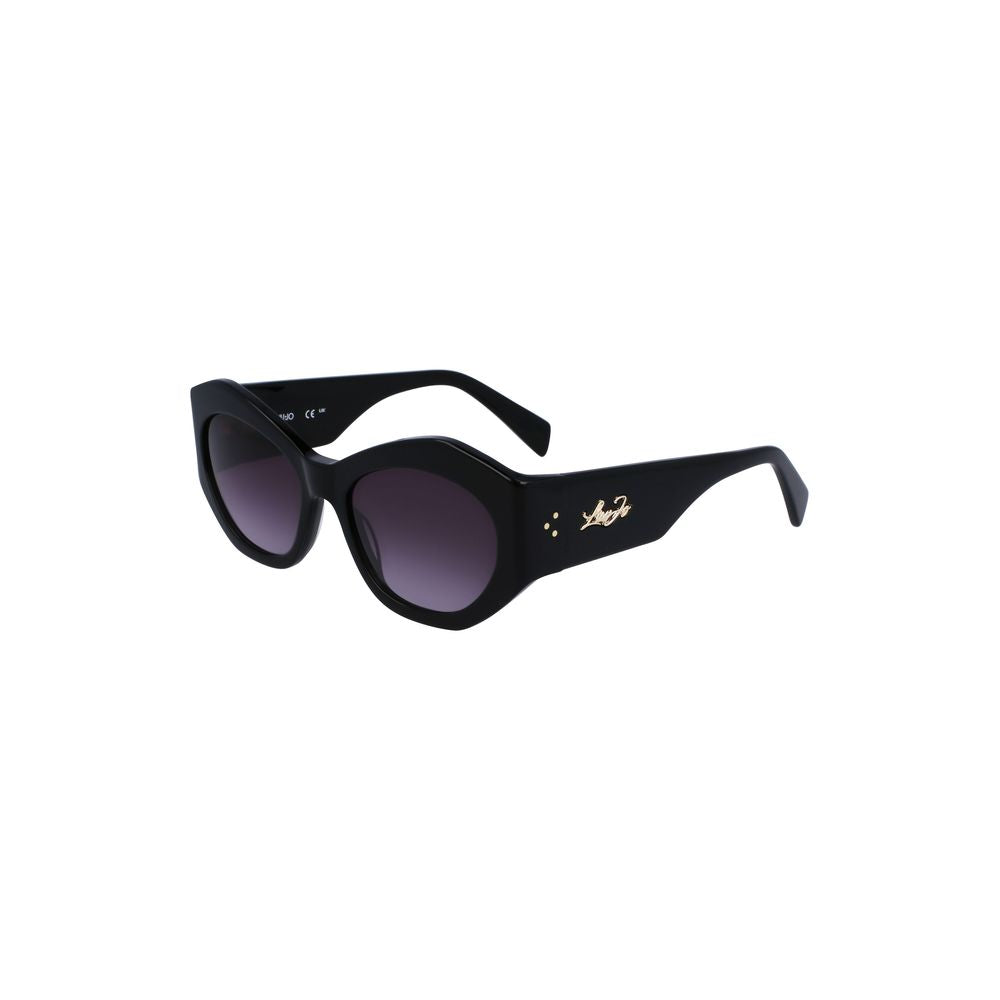 Gafas de sol de acetato negras de Liu Jo