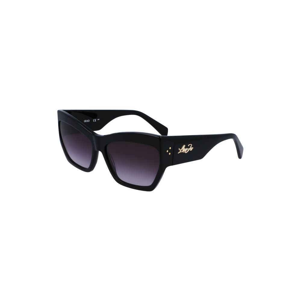 Gafas de sol de acetato negras de Liu Jo