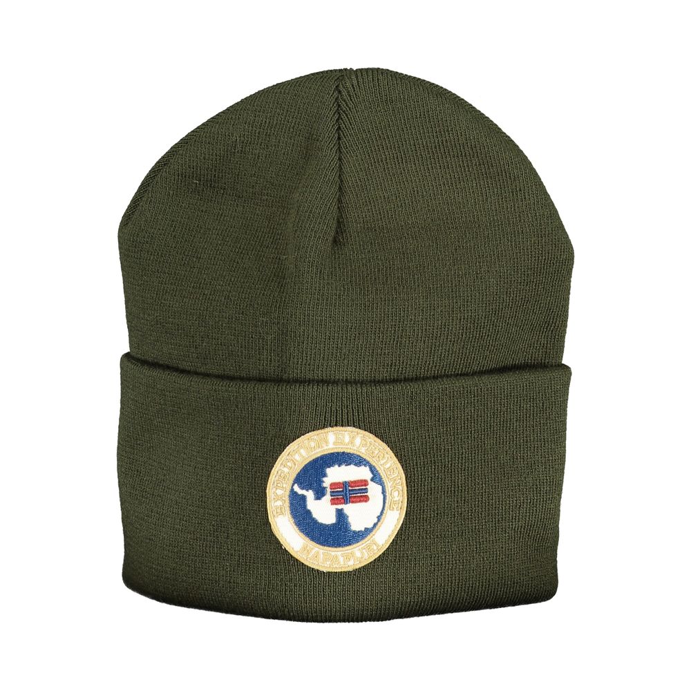 Sombreros y gorra de acrílico verde