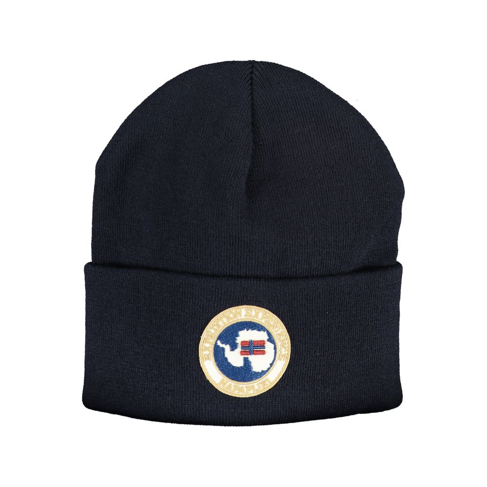 Gorros y gorras de acrílico azul