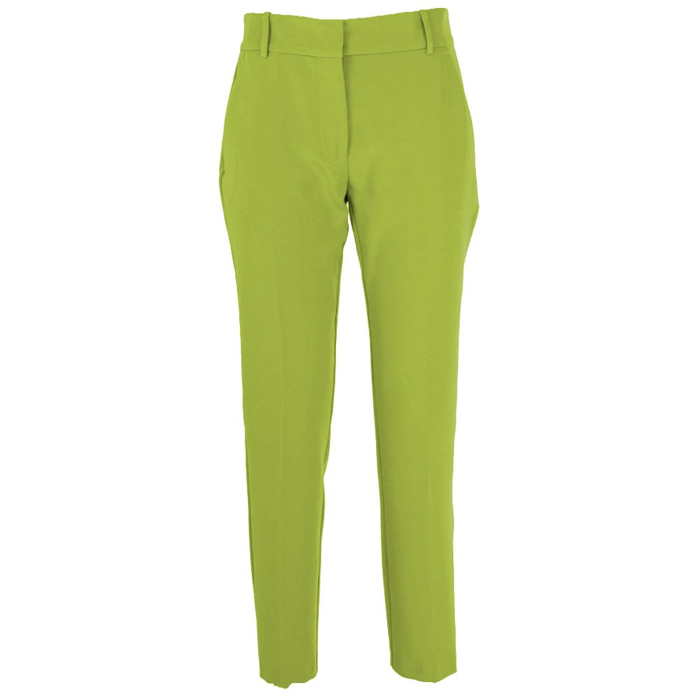 Pantalones vaqueros y pantalón de poliéster verde PINKO