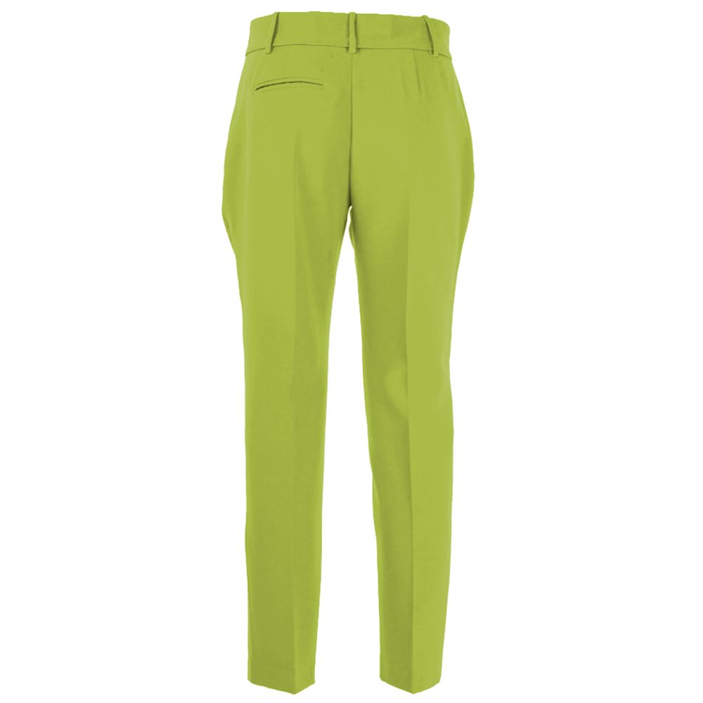Pantalones vaqueros y pantalón de poliéster verde PINKO