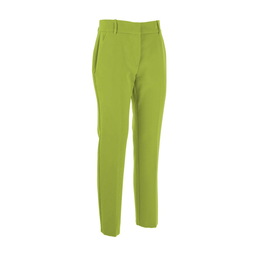 Pantalones vaqueros y pantalón de poliéster verde PINKO