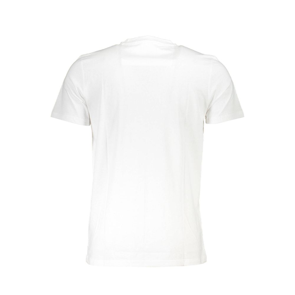 Camiseta de algodón blanca de la clase Cavalli
