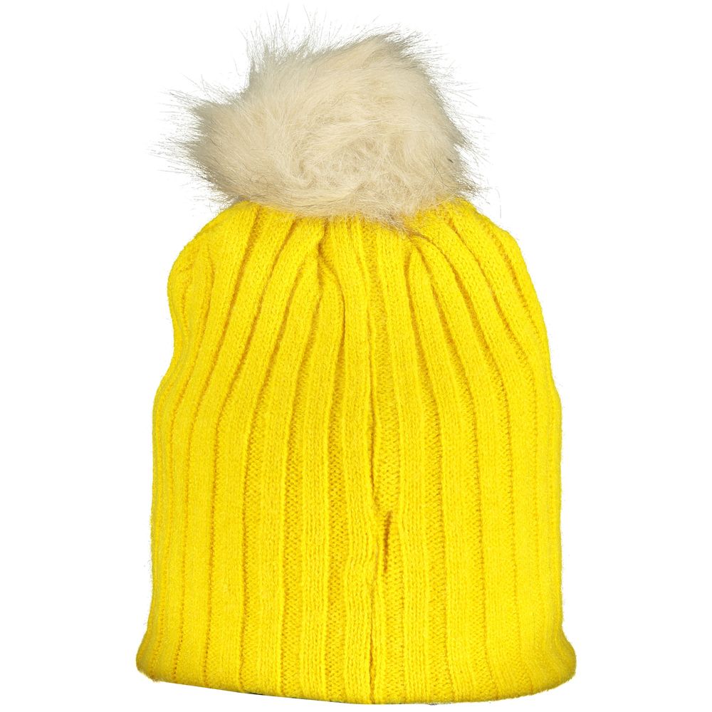 Gorro de poliéster amarillo