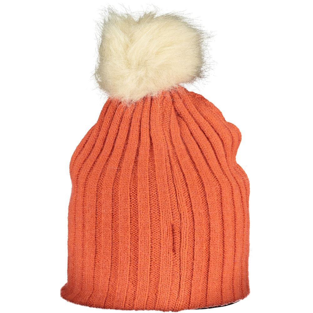 Gorro de poliéster naranja