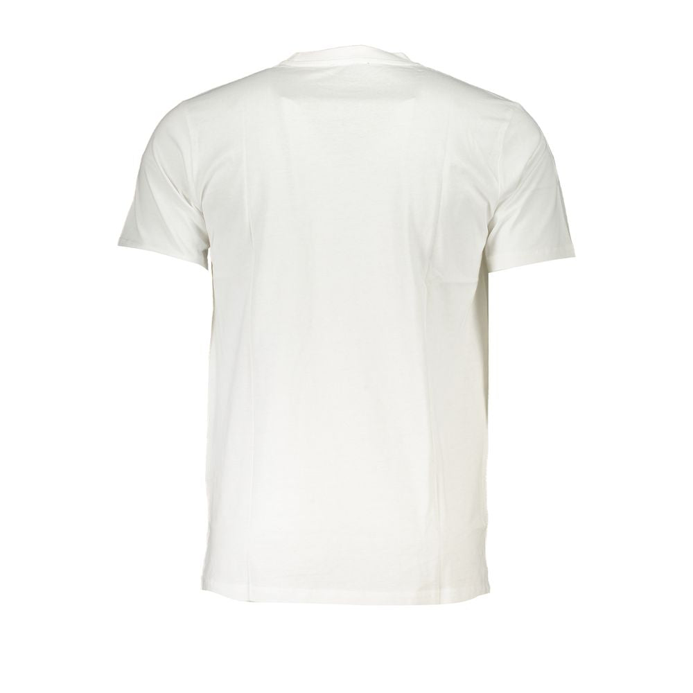 Camiseta de algodón blanca de la clase Cavalli