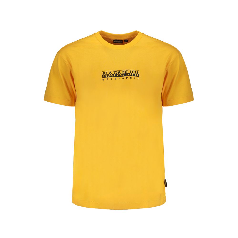 Camiseta de algodón naranja de Napapijri