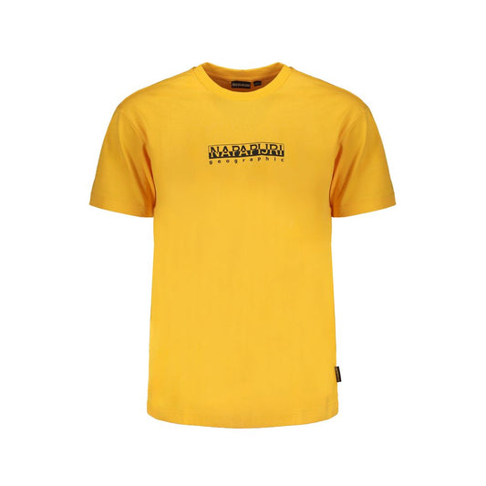 Camiseta de algodón naranja de Napapijri
