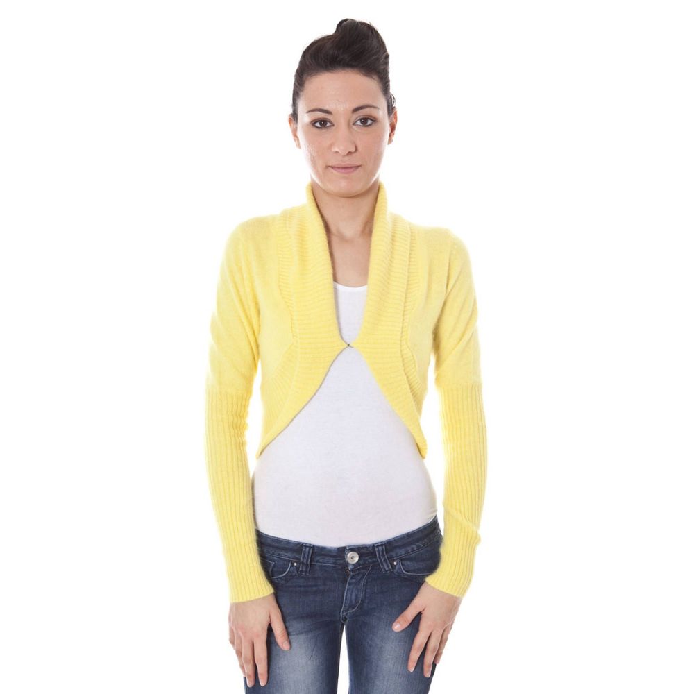 Suéter de lana amarillo Datch