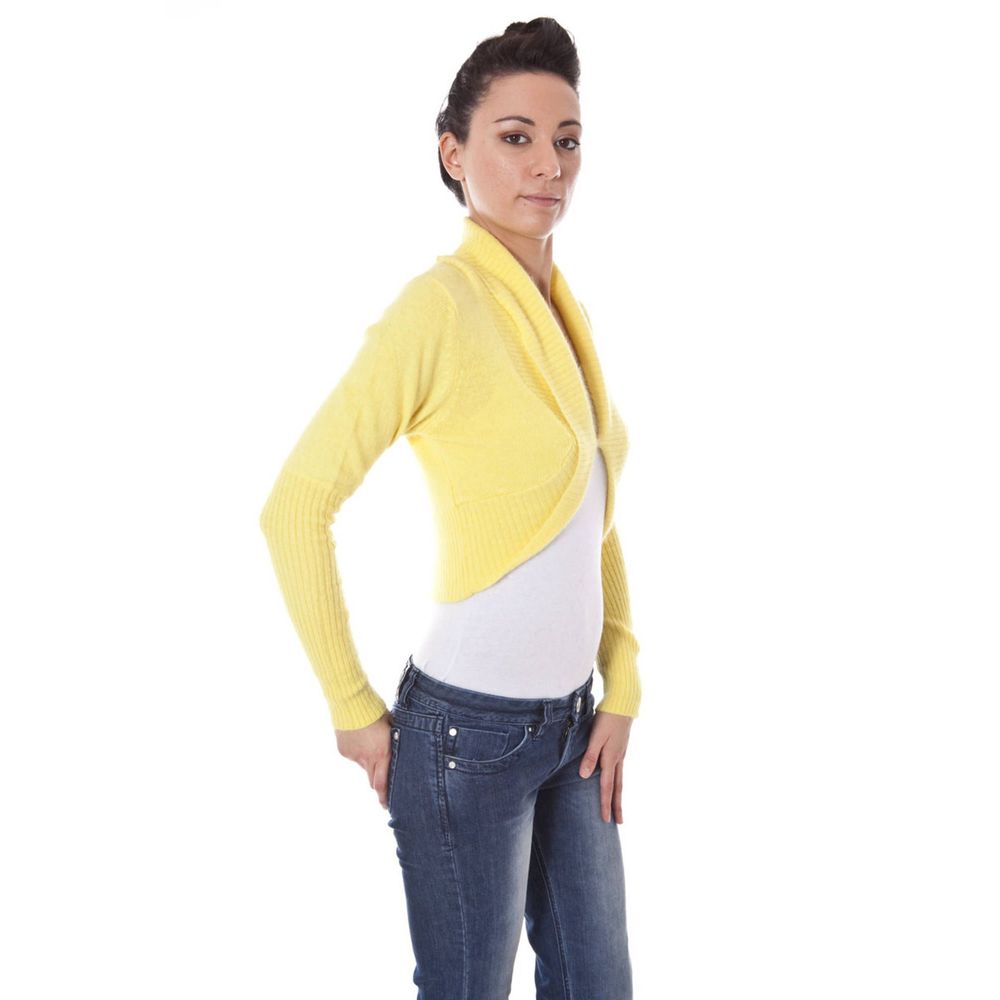 Suéter de lana amarillo Datch