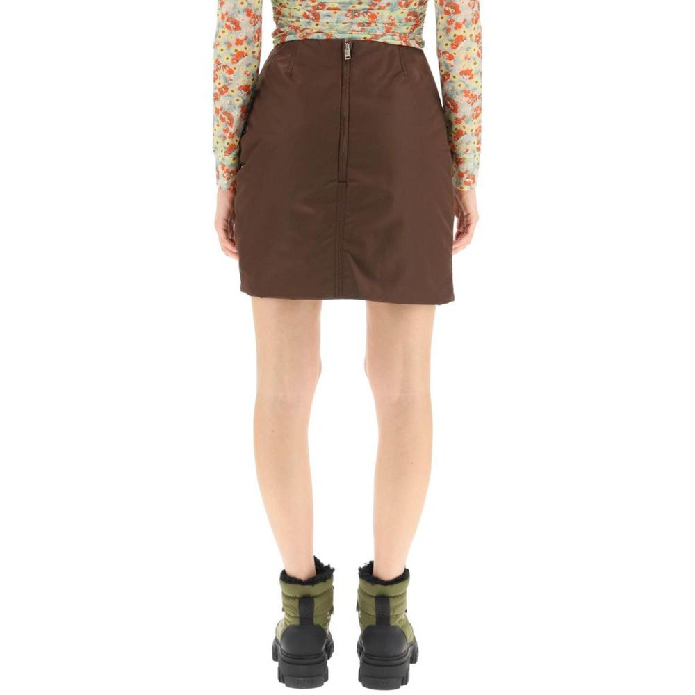 Ganni Brown Skirt