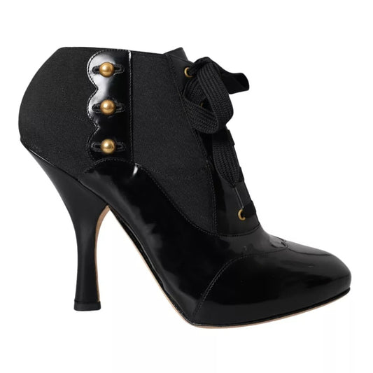 Botines elásticos de jersey negro de Dolce & Gabbana