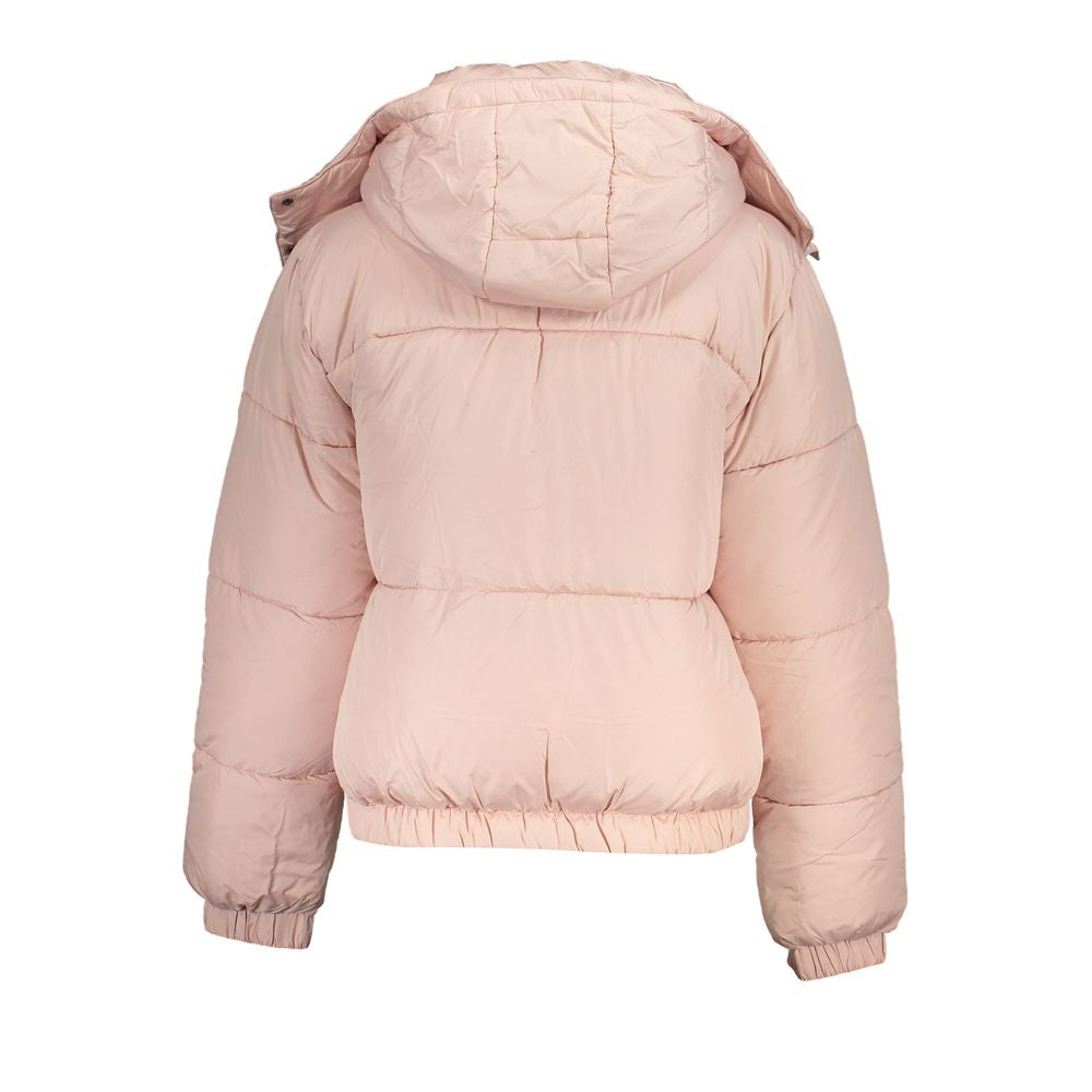 Chaquetas y abrigos de poliéster color rosa de Fila