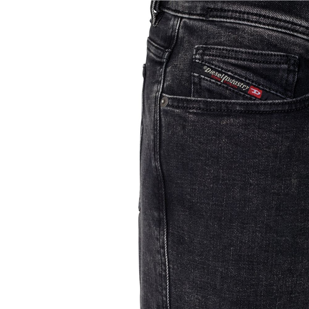 Pantalones vaqueros y pantalón de algodón negro Diesel