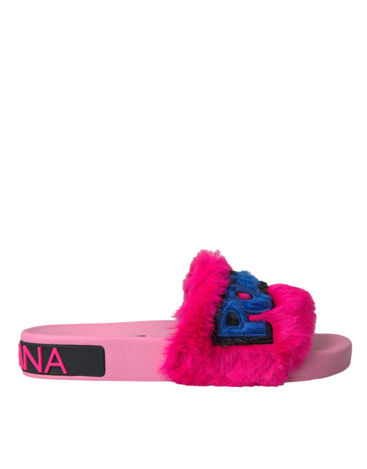 Sandalias y zapatos con chanclas de piel bordada en varios colores de Dolce & Gabbana