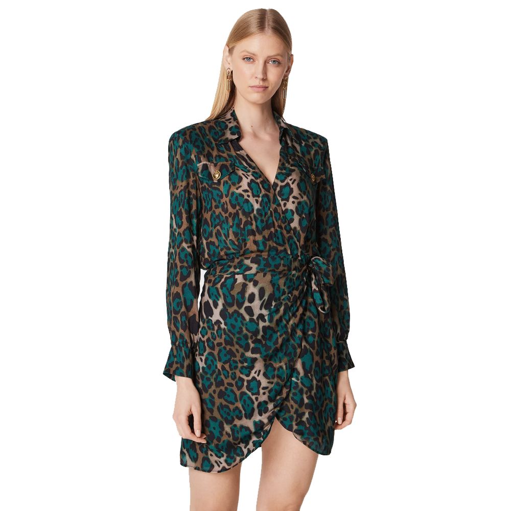 Vestido de viscosa multicolor PINKO