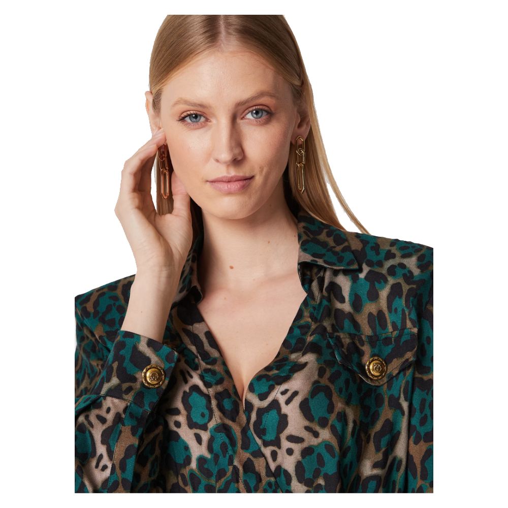 Vestido de viscosa multicolor PINKO