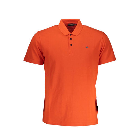 Polo de algodón rosa Napapijri Summer Chic