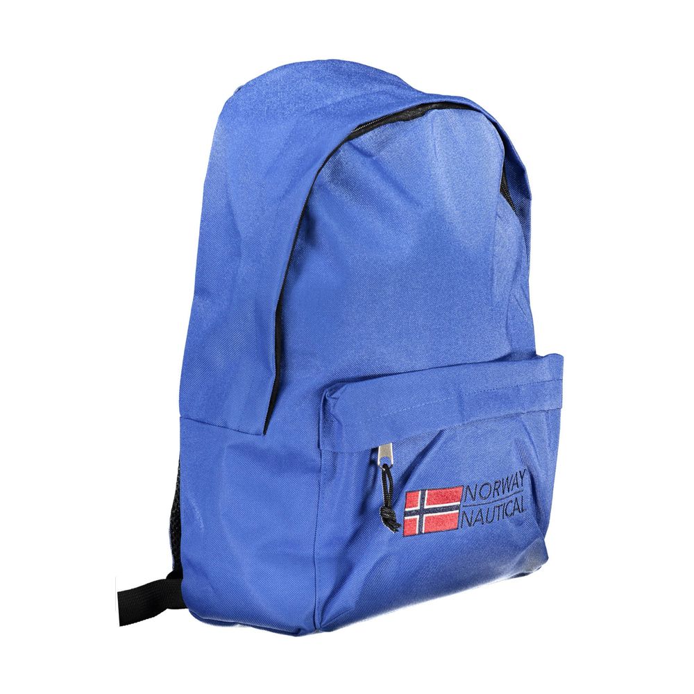 Mochila de poliéster azul de Noruega 1963