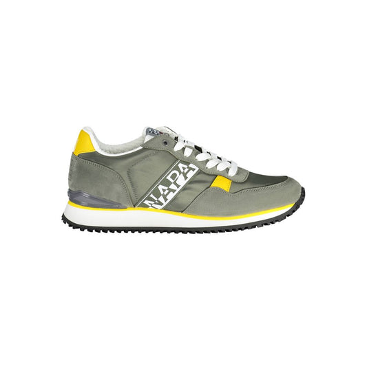 Zapatillas con cordones y detalle de logotipo Napapijri Chic en color verde