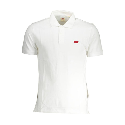 Polo de algodón blanco Levi's Chic Slim Fit