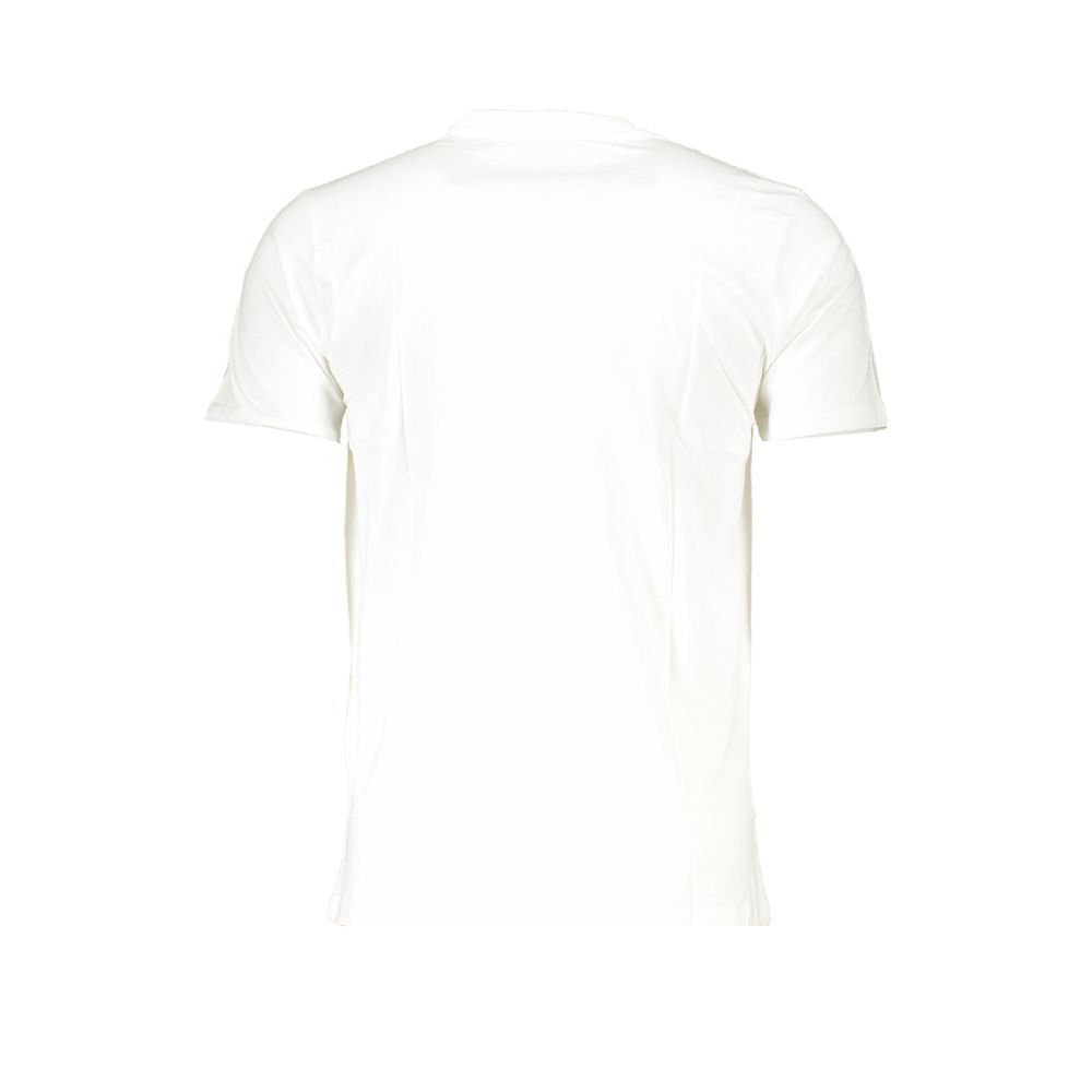 Camiseta de algodón blanca de la clase Cavalli