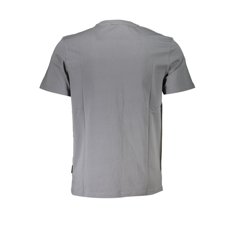 Camiseta de algodón gris de Napapijri