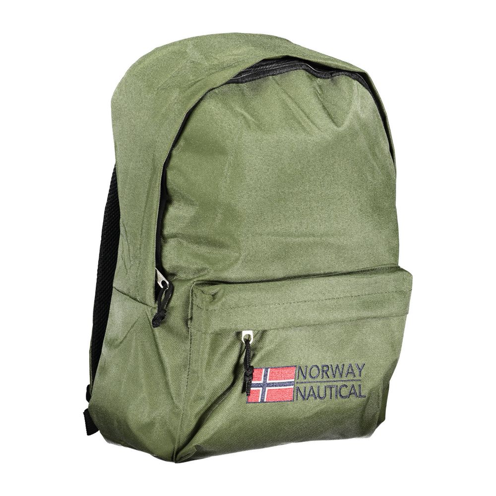 Mochila de poliéster verde de Noruega 1963