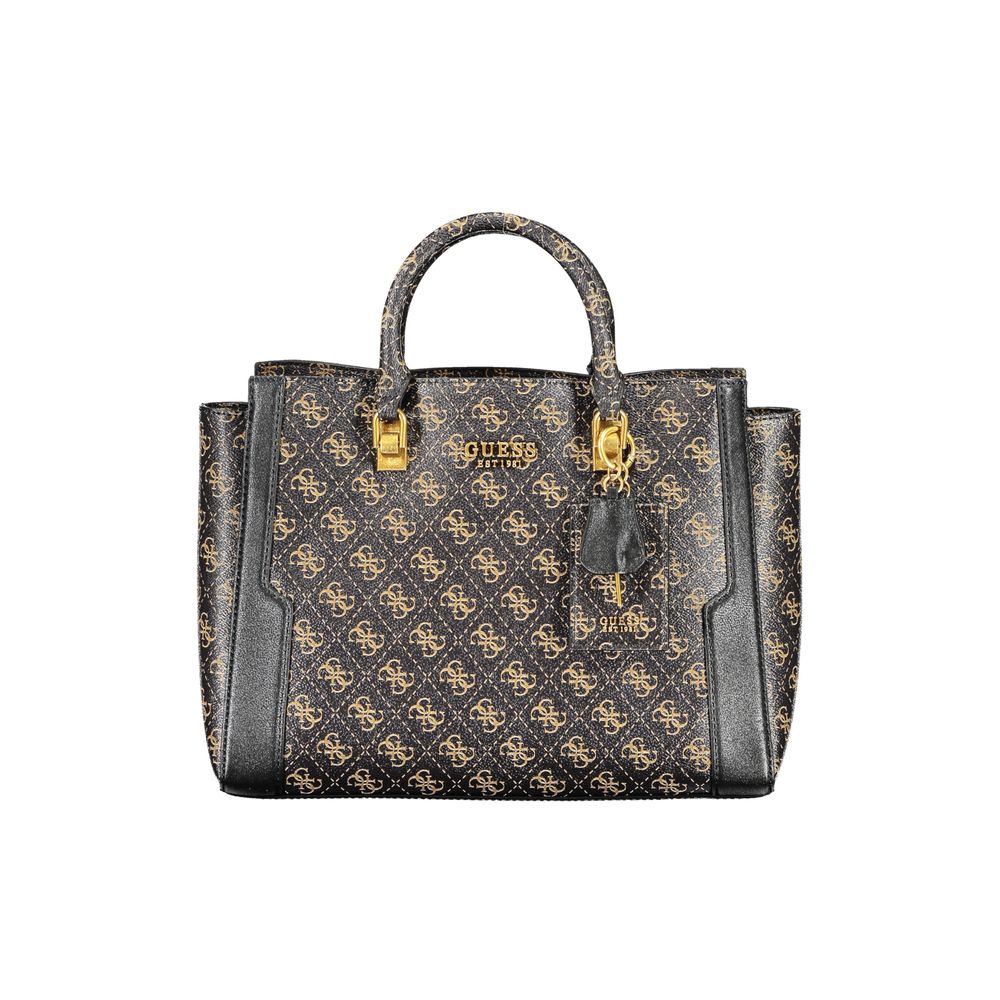 Bolso de mano de polietileno marrón