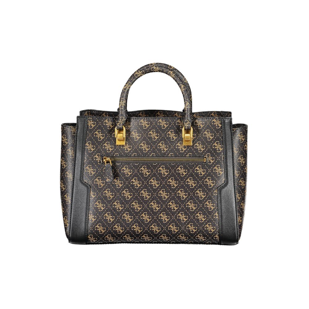 Bolso de mano de polietileno marrón