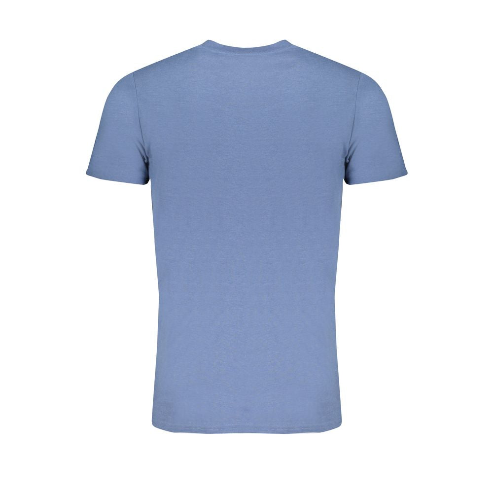 Camiseta de algodón azul de Noruega 1963