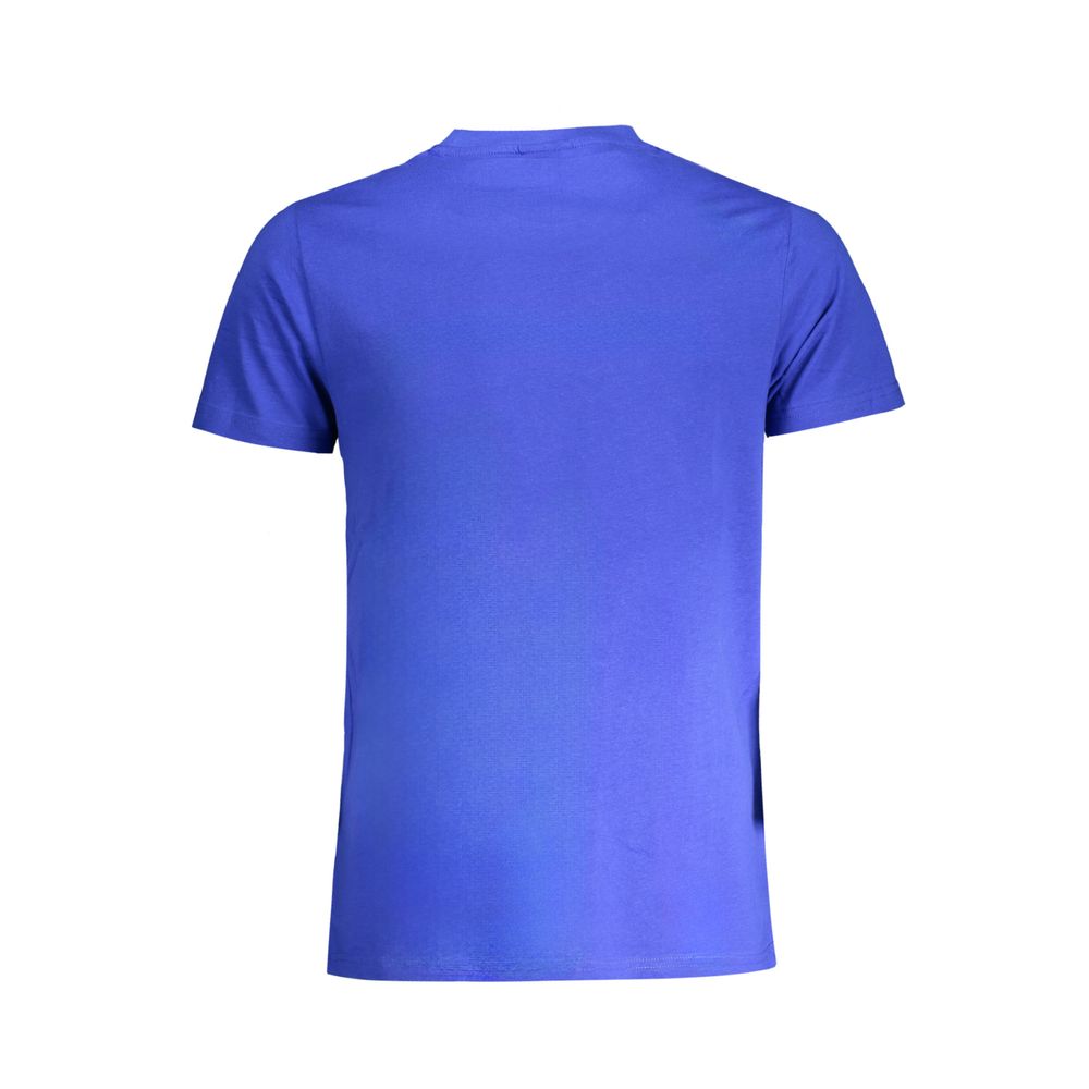 Camiseta de algodón azul de Noruega 1963