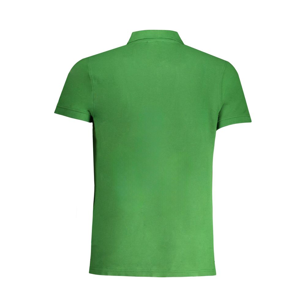 Polo de algodón verde Cavalli Class