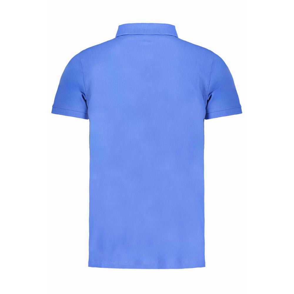 Polo de algodón azul de Noruega 1963