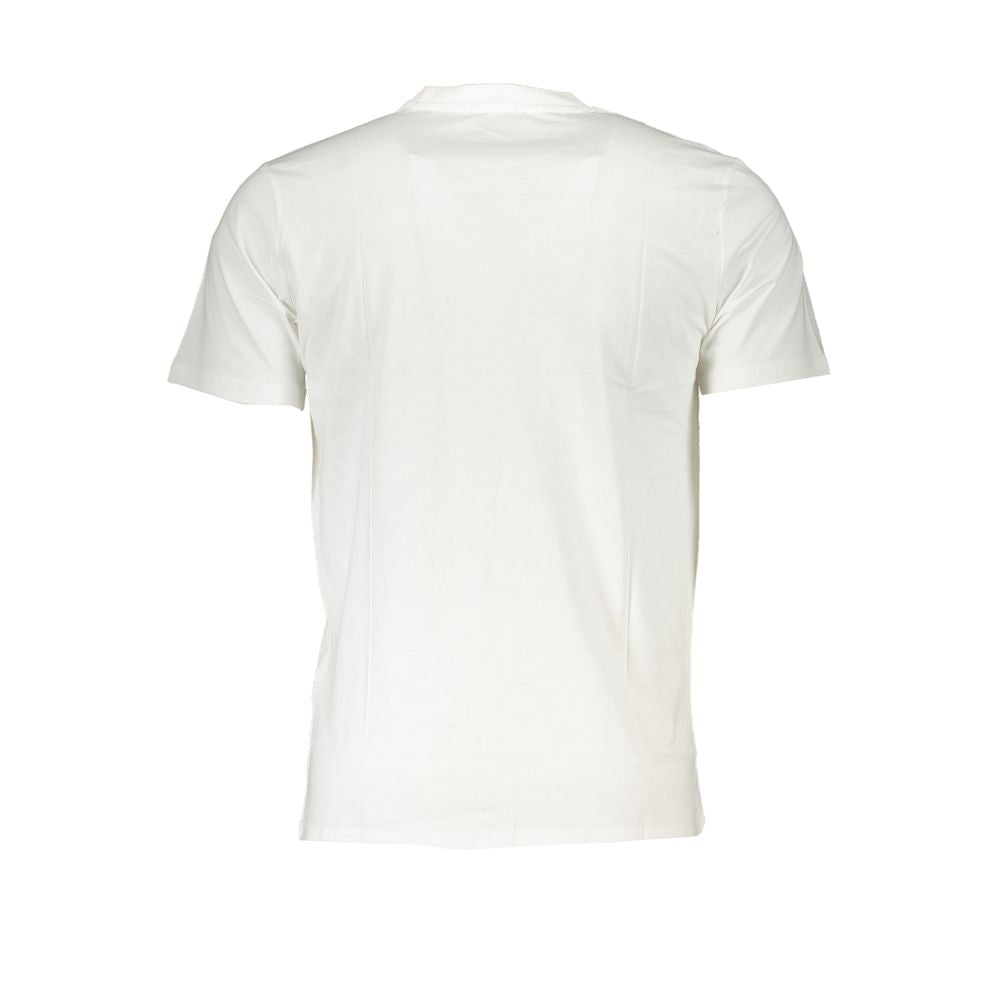 Camiseta de algodón blanca de la clase Cavalli