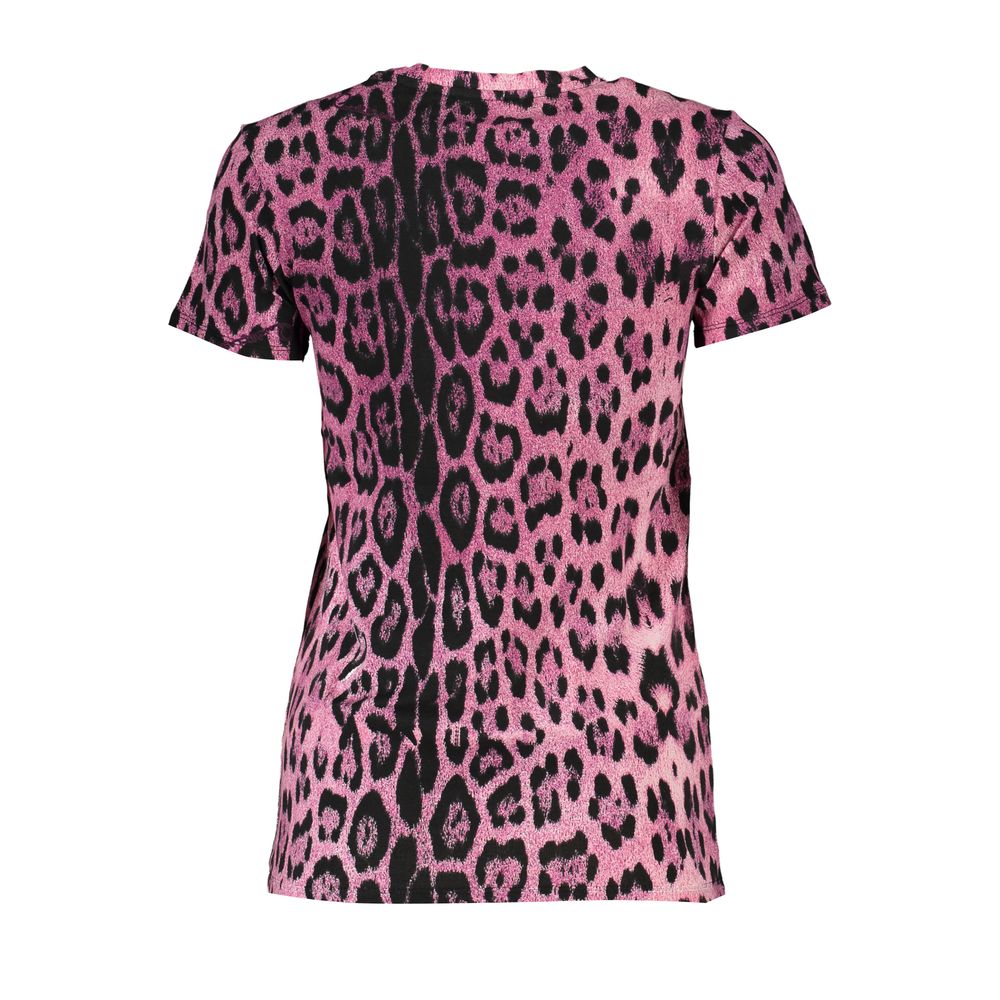 Camisetas y blusas de algodón color rosa de Cavalli Class