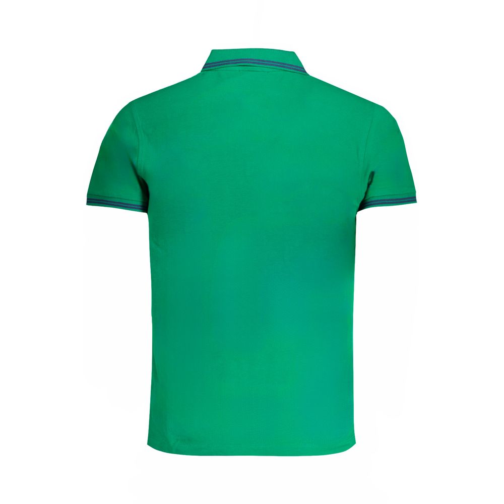 Polo de algodón verde Cavalli Class