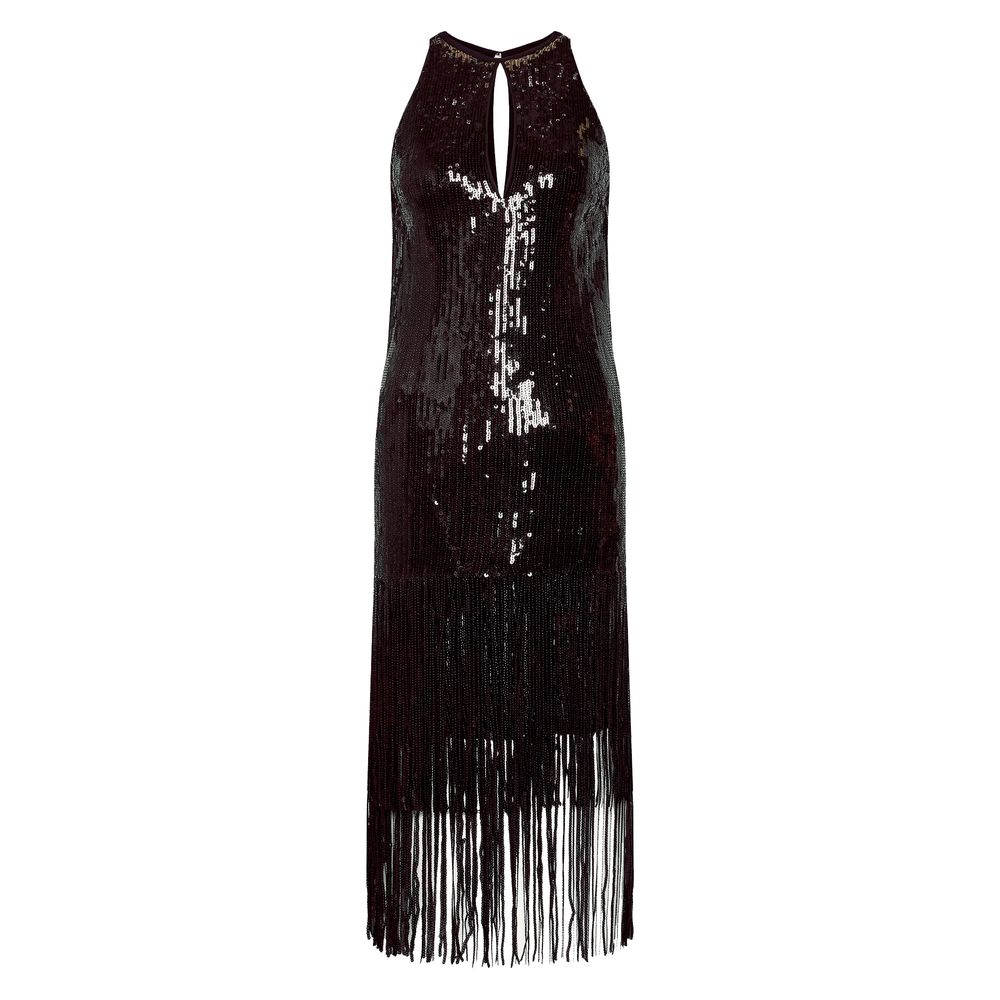 Vestido de poliéster negro PINKO