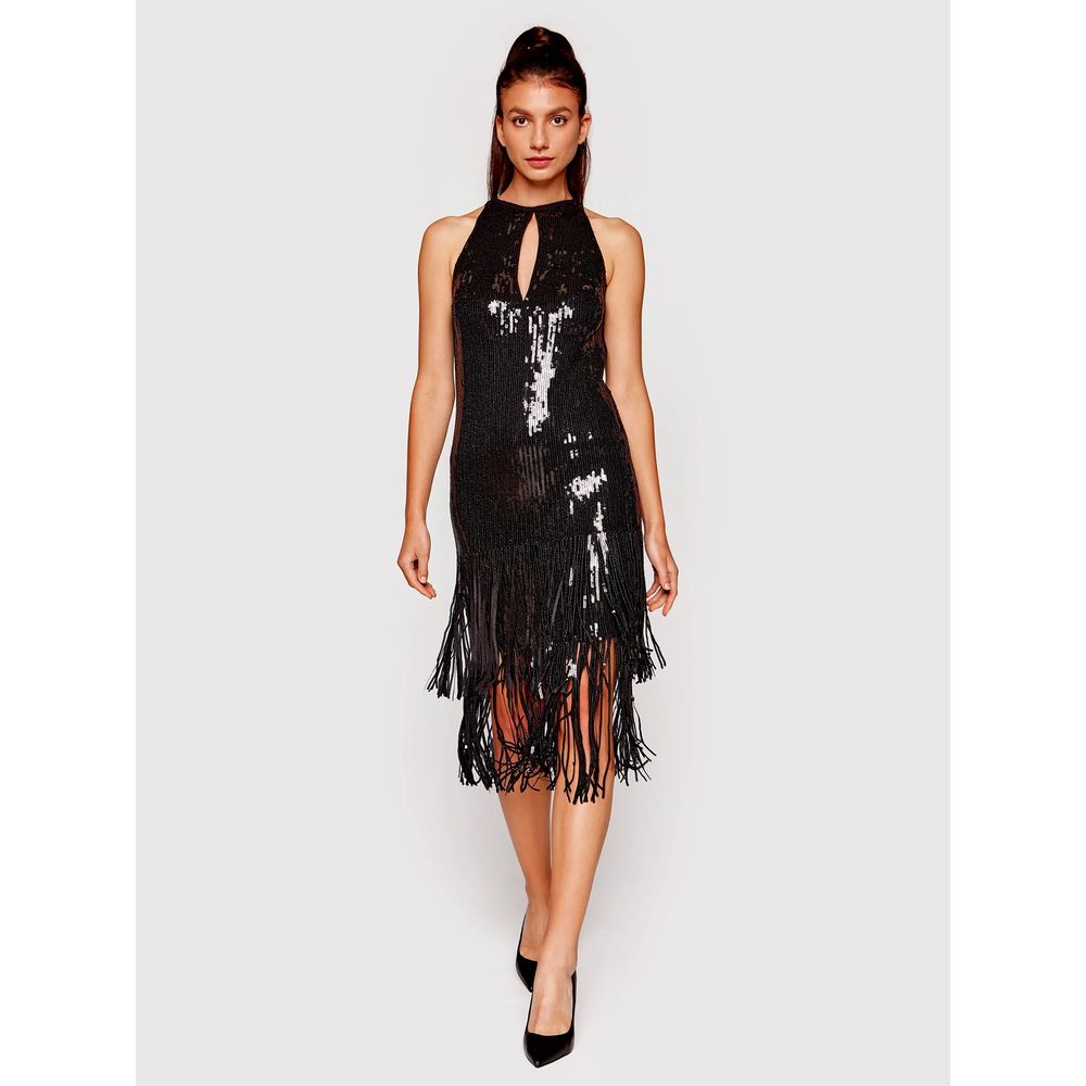 Vestido de poliéster negro PINKO