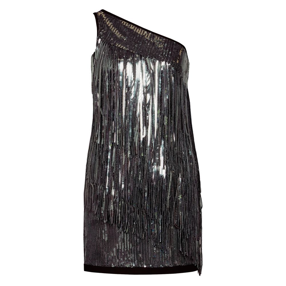 Vestido de poliéster gris PINKO