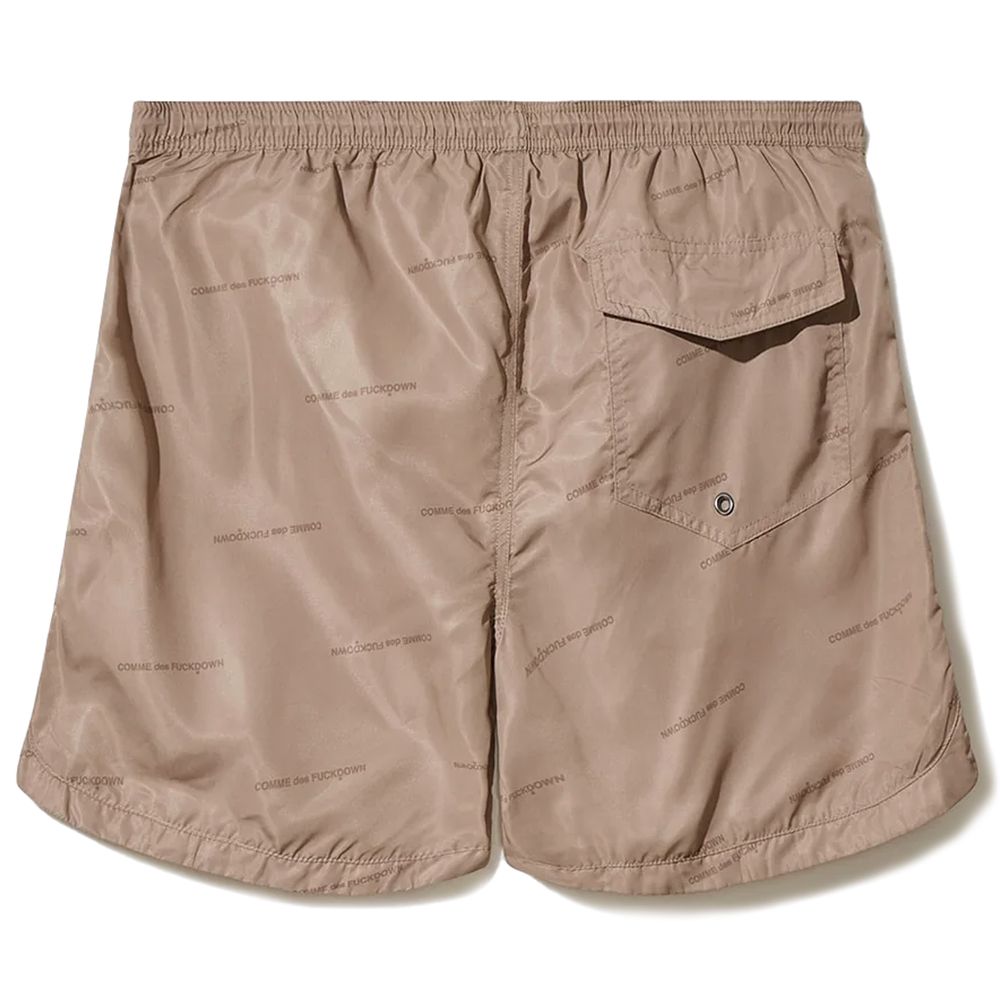 Traje de baño de poliéster beige Comme Des Fuckdown