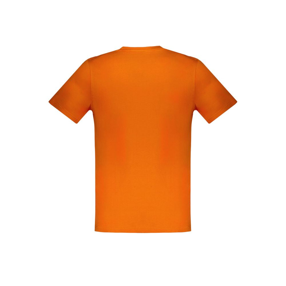 Camiseta de algodón naranja de Harmont & Blaine