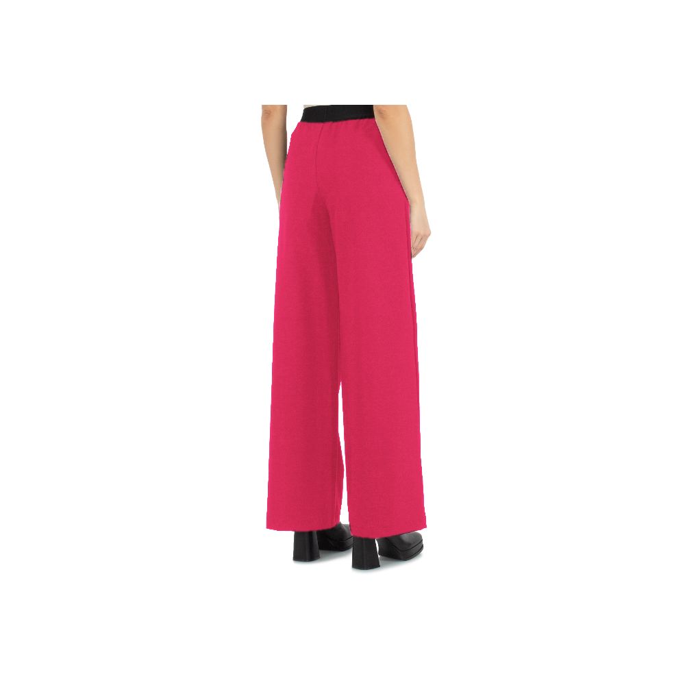 Vaqueros y pantalón de poliéster fucsia Comme Des Fuckdown