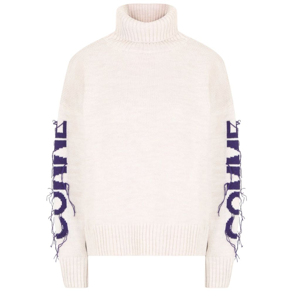 Suéter acrílico beige de Comme Des Fuckdown