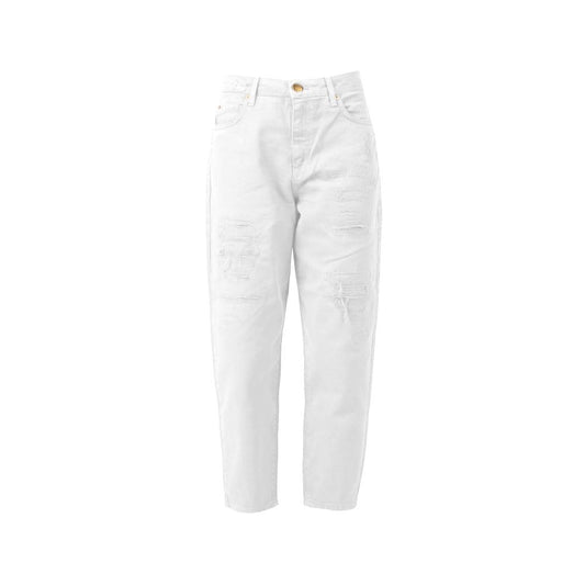 Pantalones y vaqueros de algodón blanco PINKO