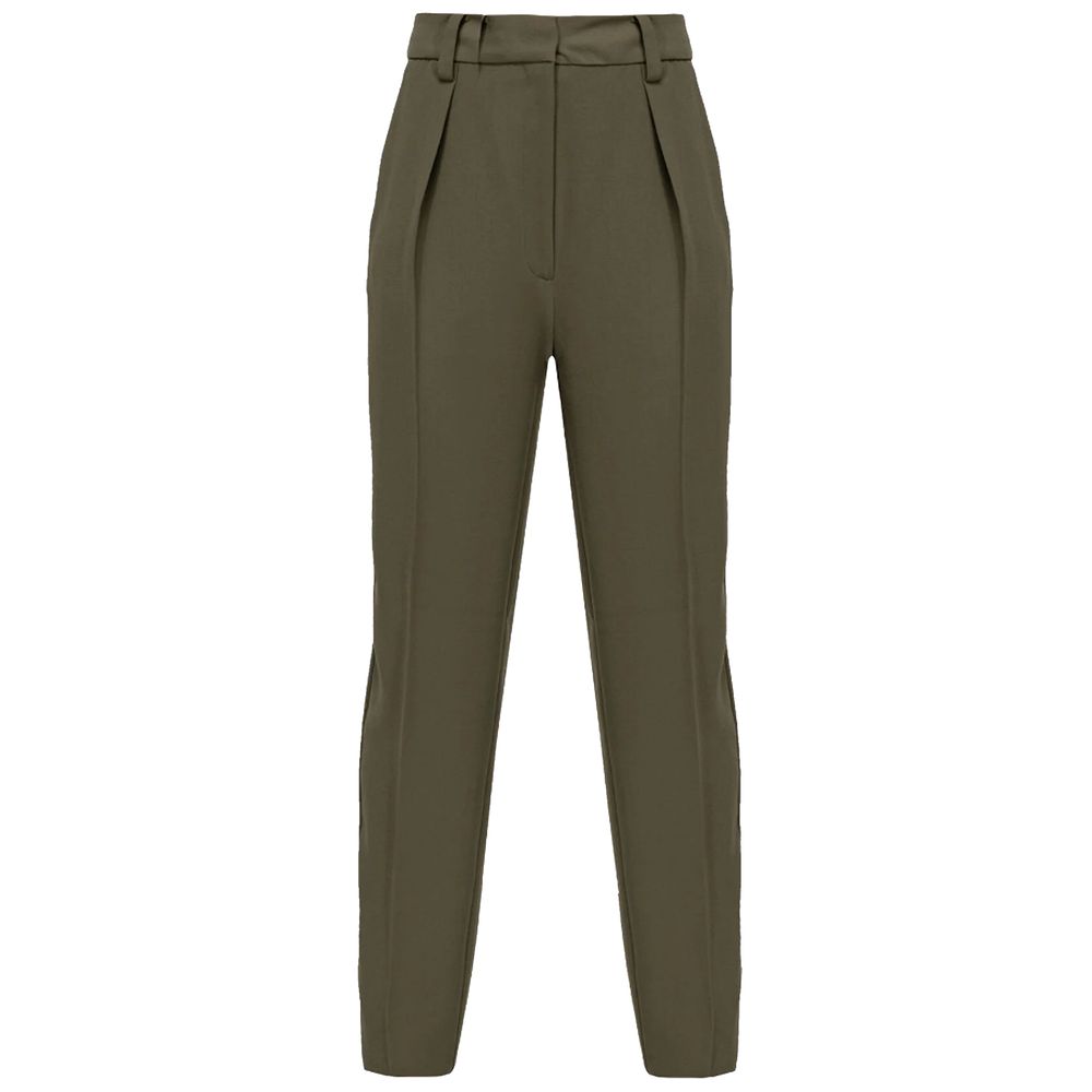 Pantalones vaqueros y pantalón de poliéster verde PINKO