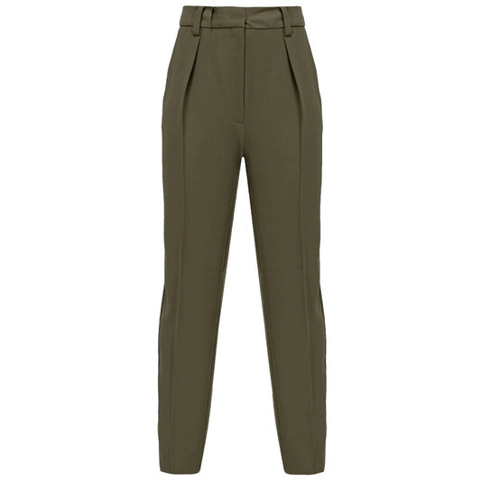 Pantalones vaqueros y pantalón de poliéster verde PINKO